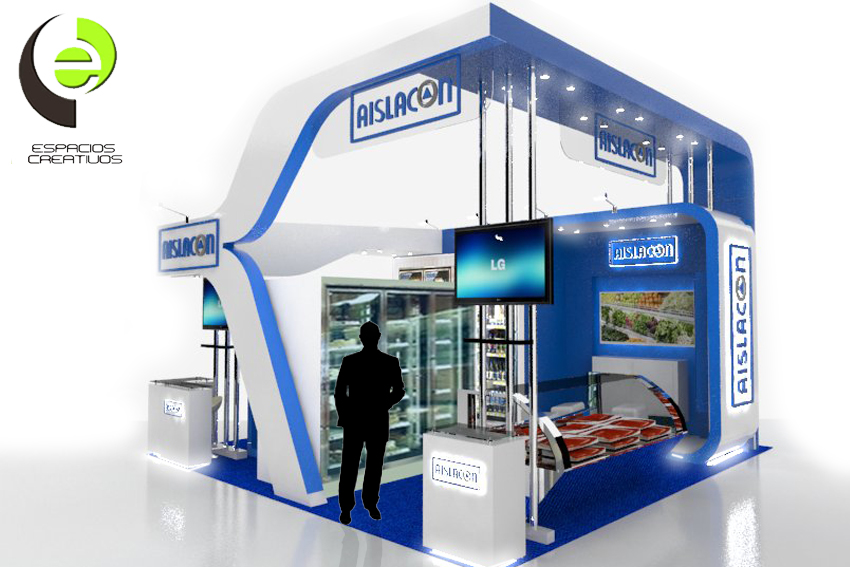 Stand Custom Esquina 6×6 Diseño y Fabricación de Stands