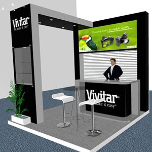 Stand Custom Cabecera 3×3 – Stands en venta y renta.